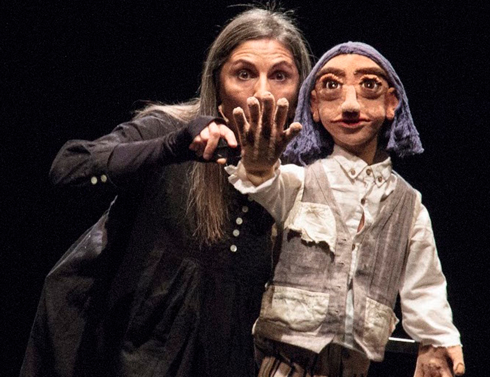 Il fiore azzurro, spettacolo di teatro ragazzi, Festival Birba Chi Legge Assisi