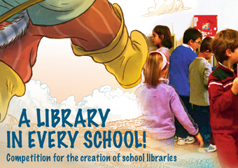 Crowdfunding Competition for the creation of school libraries - Festival Birba chi legge, storytelling in Assisi 24th/27th may 2018