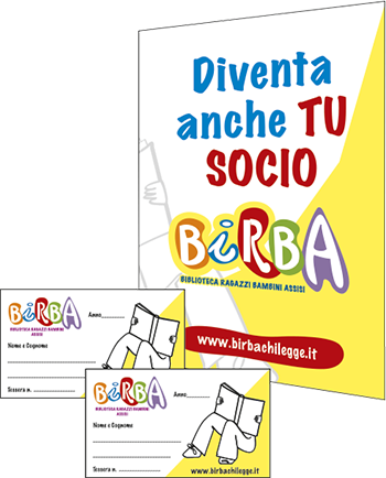 Diventa socio Birba, sostieni il nostro progetto di promozione della lettura tra bambini e ragazzi