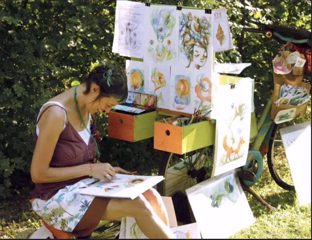 Magira Inbici - Atelier rotante di Marina Girardi - Birba chi legge Festa delle storie per bambini e ragazzi, Assisi 2023
