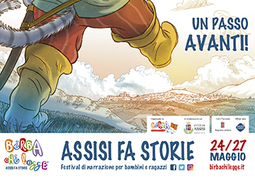 Programma del Festival per bambini Birba chi legge - Assisi fa storie - ed. 2018
