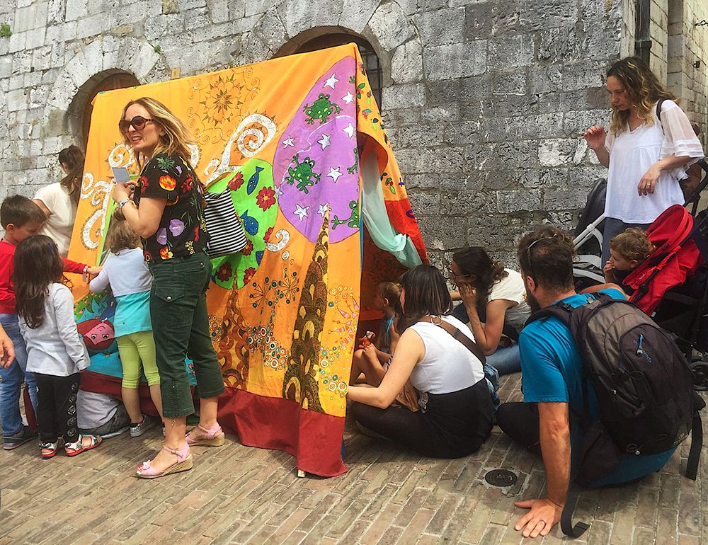 Sotto una Tenda di Storie,  letture per ragazzi, Festival della Narrazione Assisi