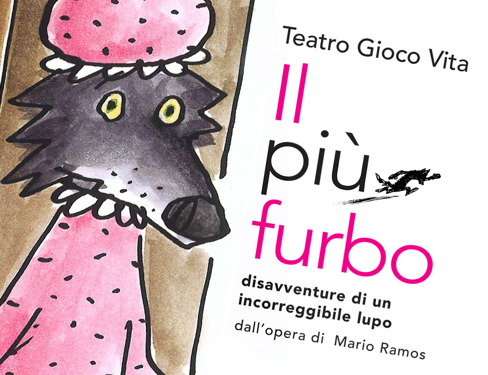 Il Più Furbo: spettacolo di teatro ragazzi. Festival per bambini Assisi.