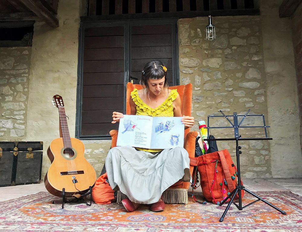 Le Canzoni Disegnate Della Donna Albero, laboratorio per ragazzi, Festival Birba Chi Legge Assisi