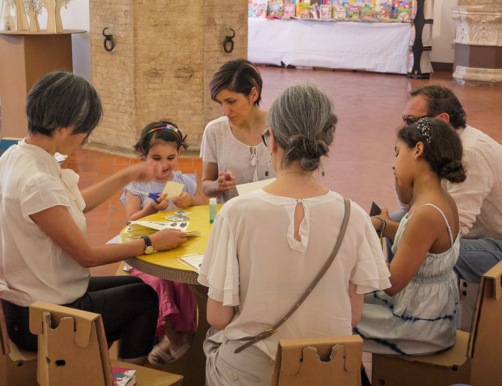 La Stanza nel Bosco, laboratorio artistico, Festival per Bambini Assisi