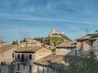 La Rocca di Assisi - Luoghi del Festival Birba chi legge, Assisi fa storie