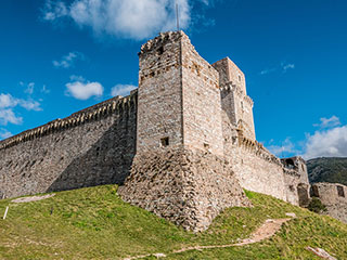 Rocca Maggiore di Assisi - Luoghi del Festival Birba chi legge, Assisi fa storie