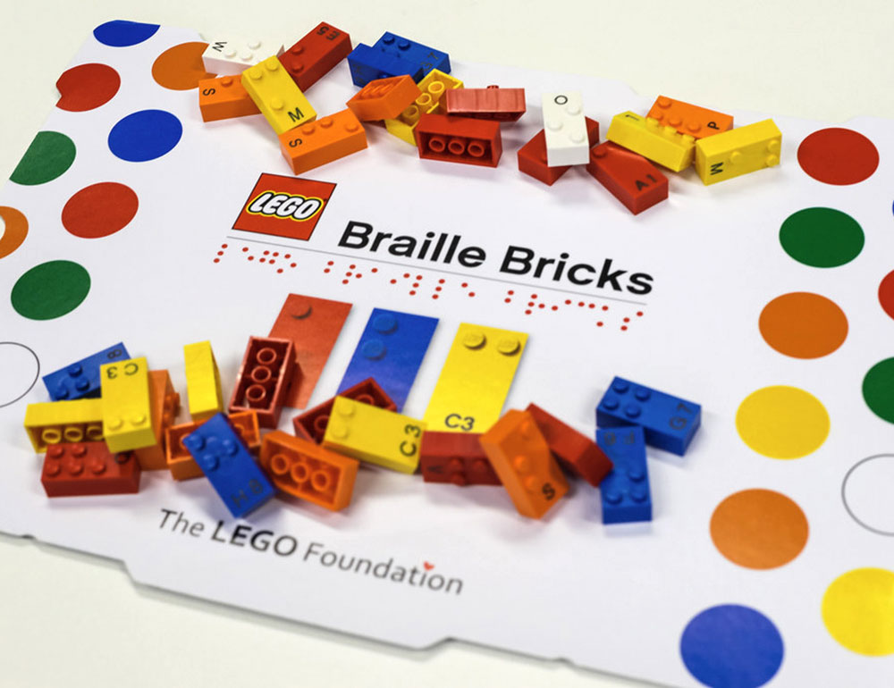 LEGO BRAILLE BRICKS - PUNTO 1 PUNTO 2 PUNTO 3 - - a cura del Centro di Consulenza Tiflodidattica di Assisi e della Federazione Nazionale delle Istituzioni Pro Ciechi - Birba chi legge Festa delle storie per bambini e ragazzi, Assisi 2023