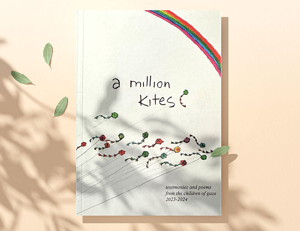 UN MILIONE DI AQUILONI Testimonianze e poesie dai bambini di Gaza 2023/2024 Presentazione, lettura e laboratorio Con Leila Boukarim e Asaf Luzon A cura di Re.ver - Birba chi legge Festa delle storie per bambini e ragazzi, Assisi 2025
