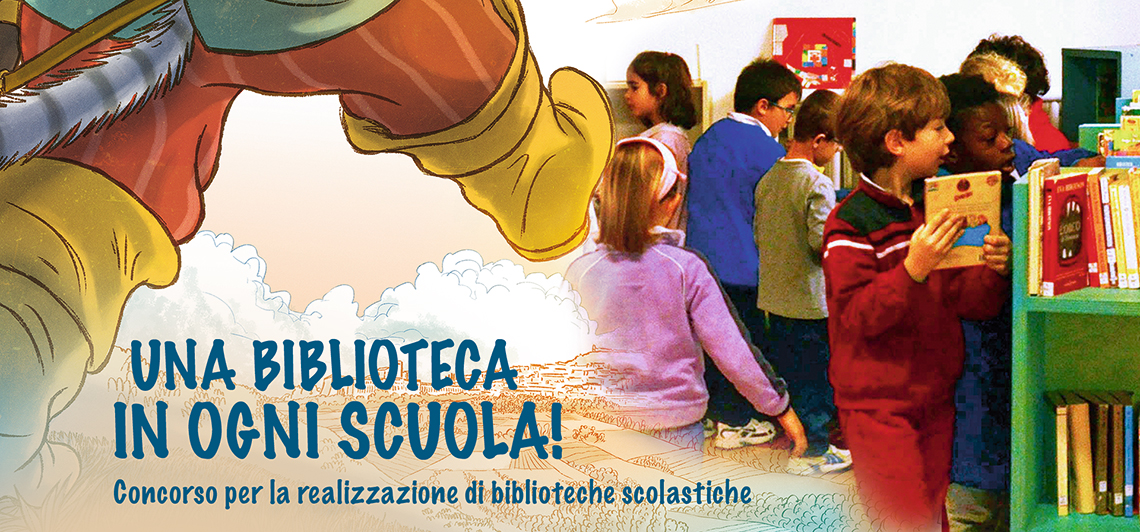 Crowdfunding Concorso Una Biblioteca in ogni scuola - Festival Birba chi legge, Assisi fa storie 24/27 maggio 2018