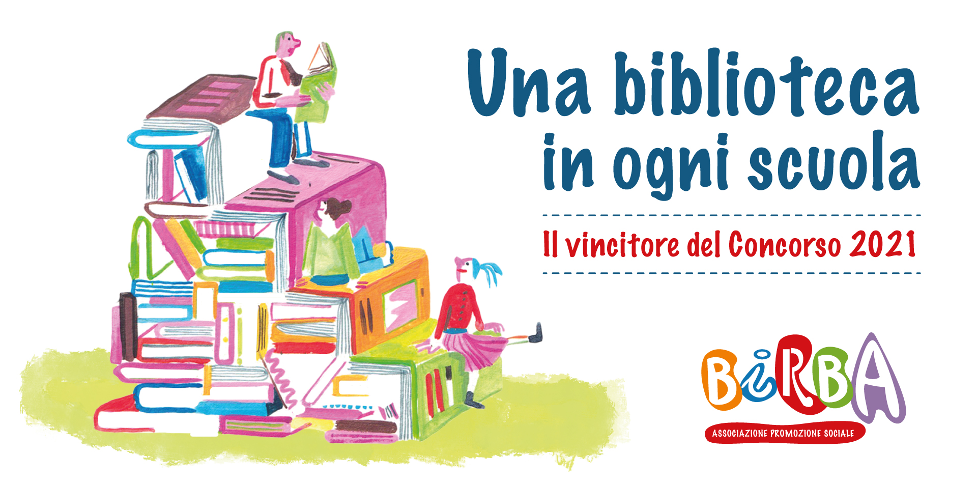 Il vincitore del concorso Una biblioteca in ogni scuola 2021