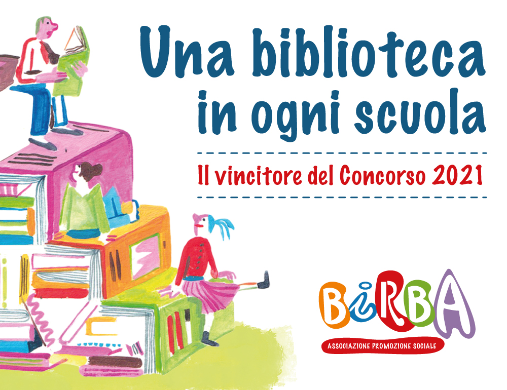 Premiazione vincitore concorso Una biblioteca in ogni scuola - Birba chi legge Festa delle storie Assisi 2021