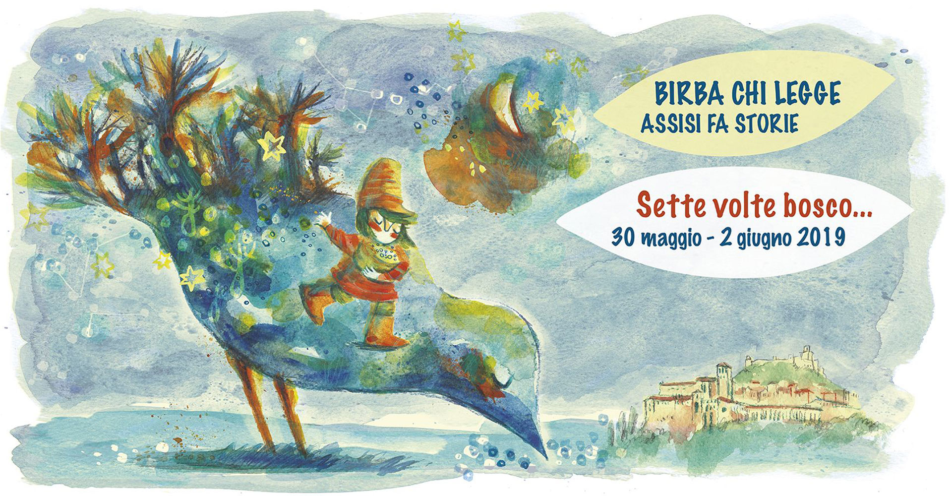 Festival Birba chi Legge - Assisi fa Storie - Edizione 2019