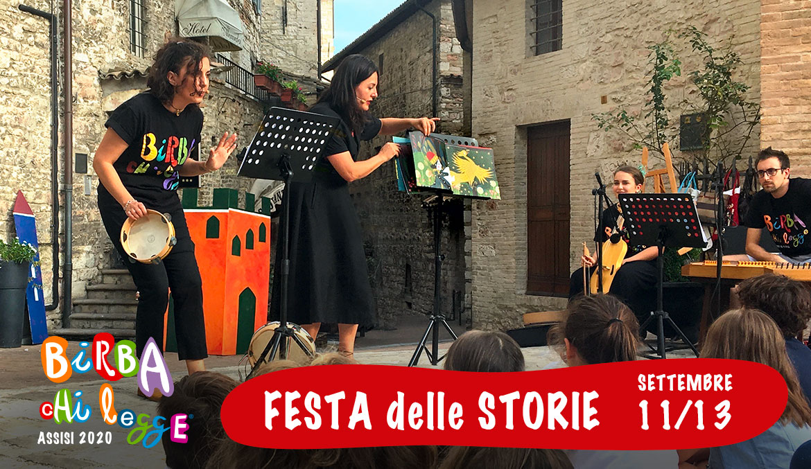 Birba chi legge - Festa delle storie per bambini e ragazzi Assisi 2020