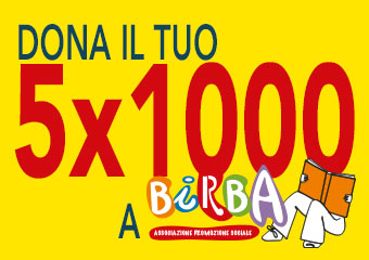 Dona il tuo 5x1000 a Birba